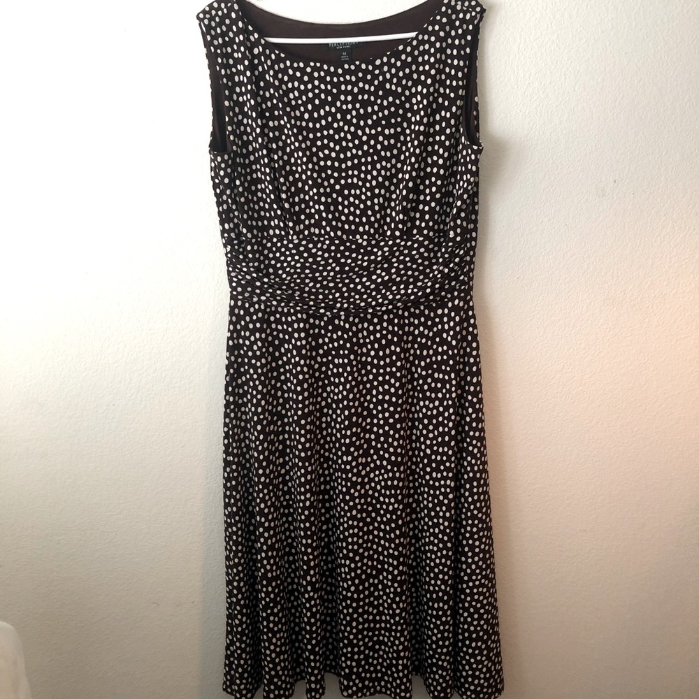 Perception size14 polka dot dress size10